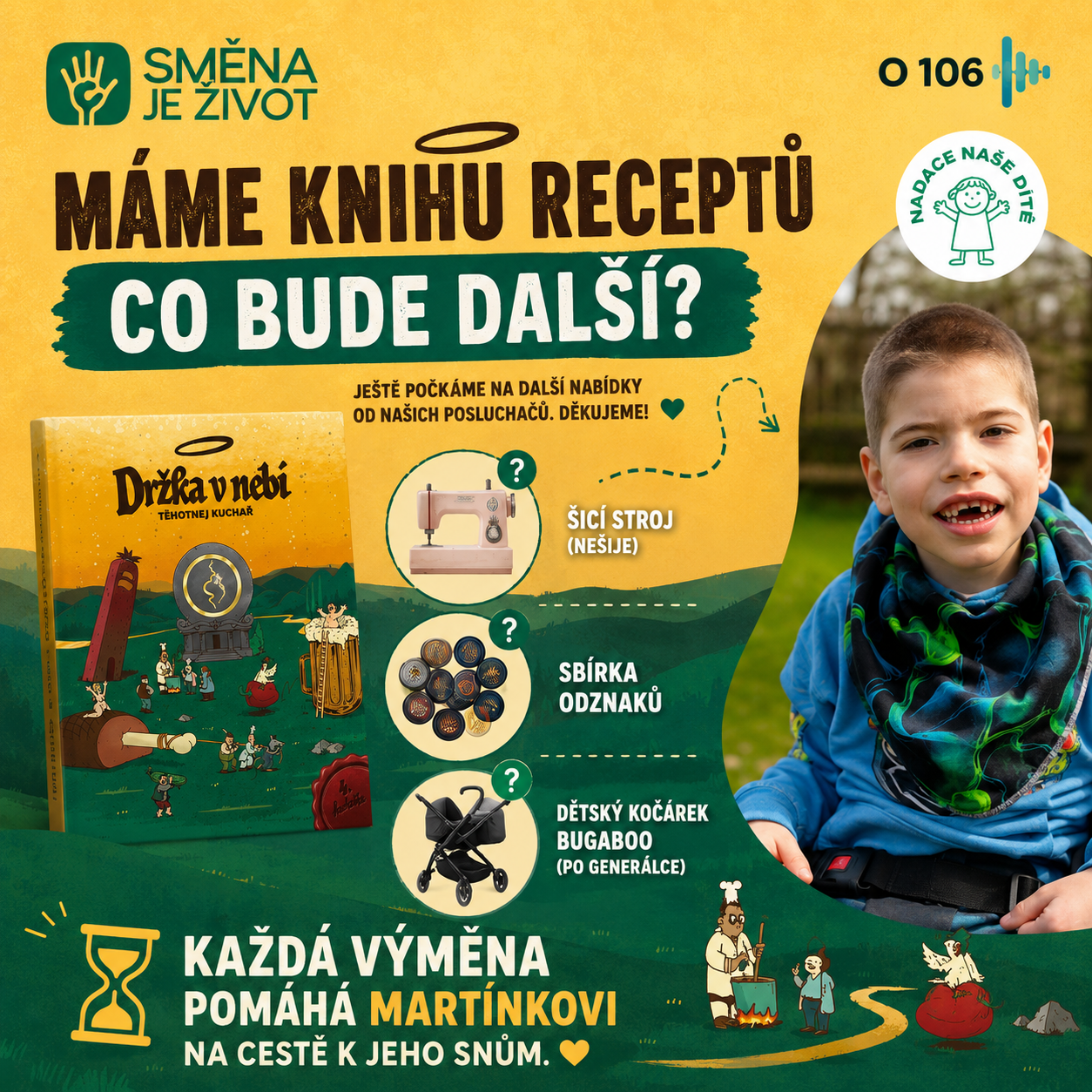 Směna je život koláž s Martínkem